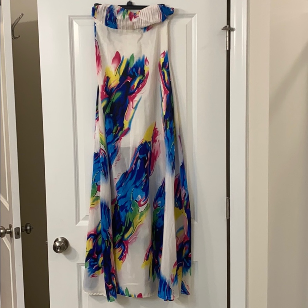 Strapless maxi dress Medium